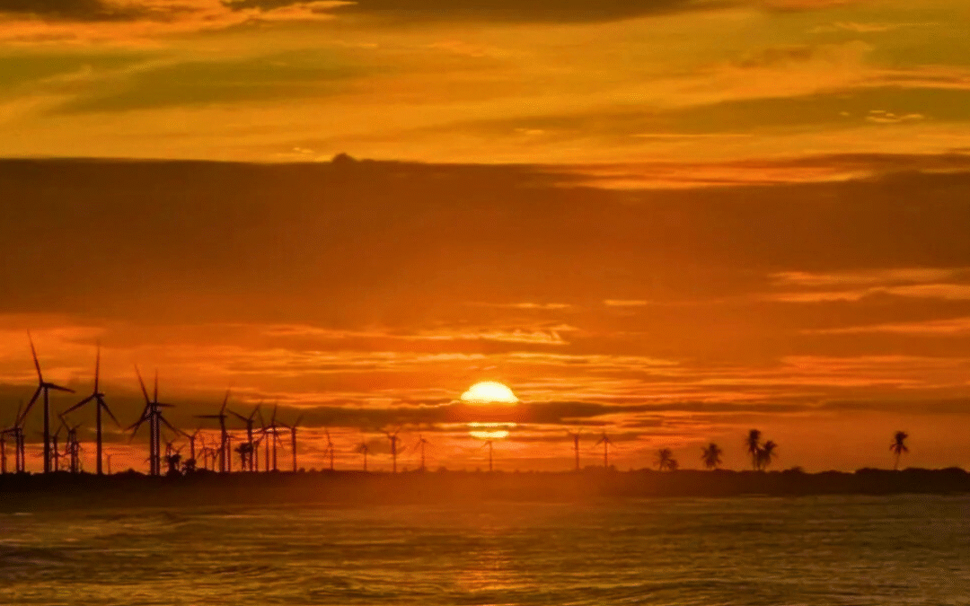 Pôr do sol em Tourinhos
